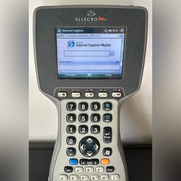 Juniper Systems Allegro MX Ultra Rugged Handheld Field Computer Data Collection - Picture 15 of 16